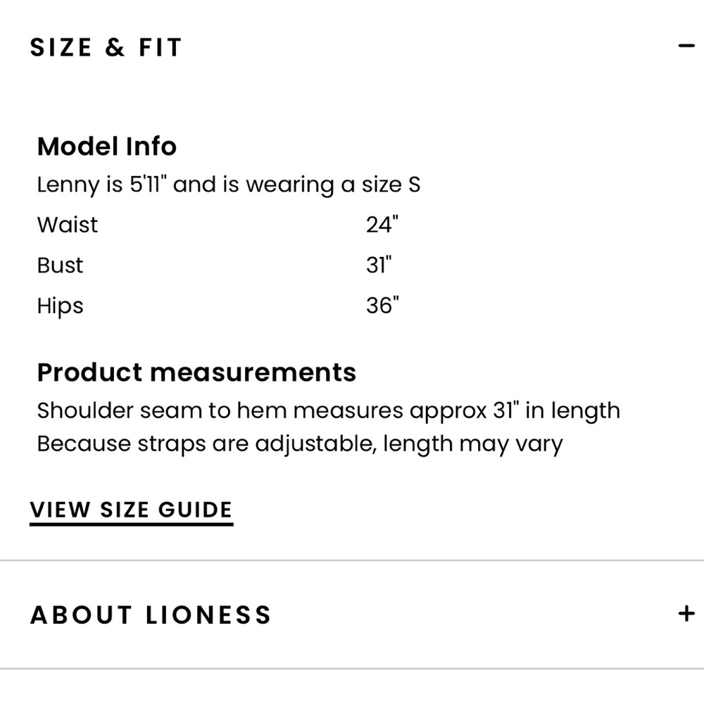 Lioness gingham mini dress - size small - Picture 15 of 15